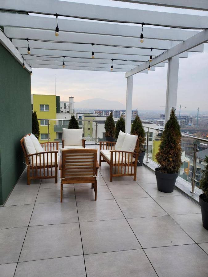 Jad- Penthouse With Jacuzzi And Mountain View - Coresi Brașov Exterior foto